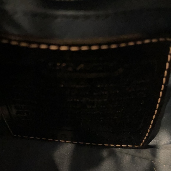 Vintage coach houndstooth bag and small wristlet - Picture 2 of 5